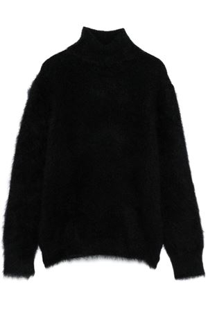 Maglione in misto mohair nero ALBERTA FERRETTI | A092351030555